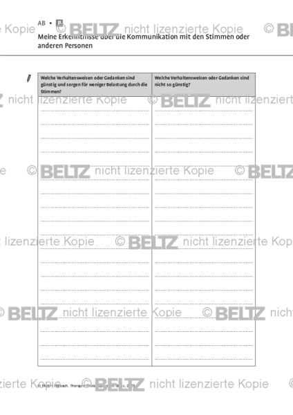 Psychosen: Meine Erkenntnisse über die Kommunikation mit den Stimmen oder anderen Personen