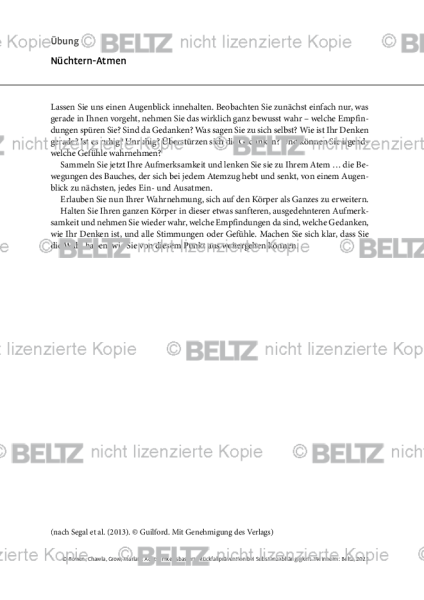 MBRP: Nüchtern-Atmen (Übung)