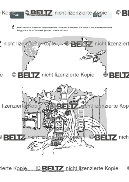 Therapeutisches Malen: Meine Traumwelt