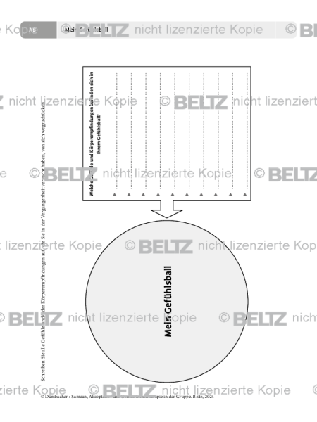 ACT in Gruppen: Mein Gefühlsball