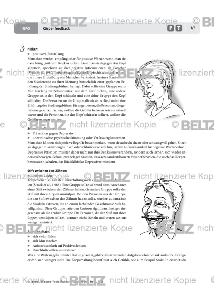 Ressourcenaktivierung: Körperfeedback