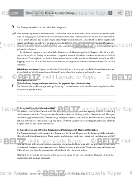 Psychoonkologie: Mein Ressourcen-Team zur Resilienzstärkung