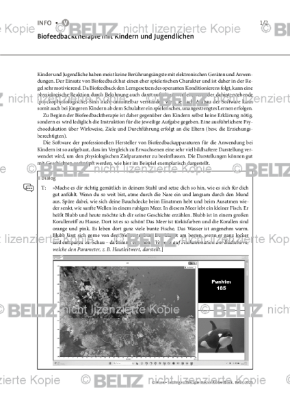 Biofeedback: Biofeedbacktherapie mit Kindern und Jugendlichen