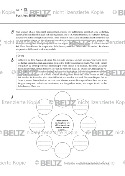 Positive Psychologie: Positives Selbstkonzept