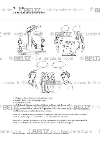 Depression: Der Einfluss unserer Gedanken