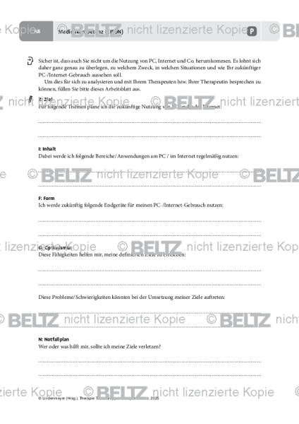 Gruppentherapie: Medienkompetenz (ZIFON)