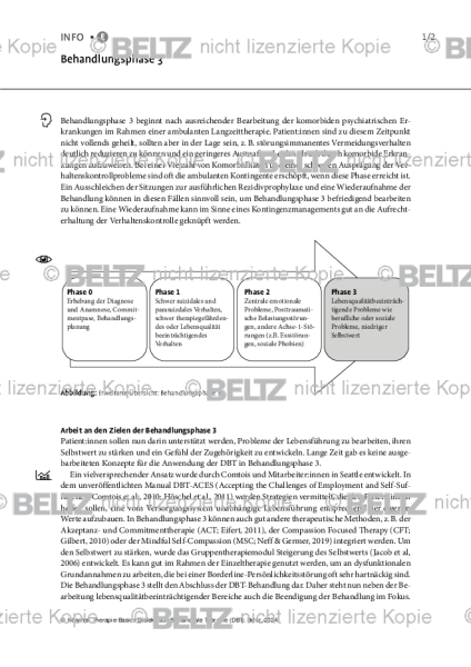 DBT: Behandlungsphase 3