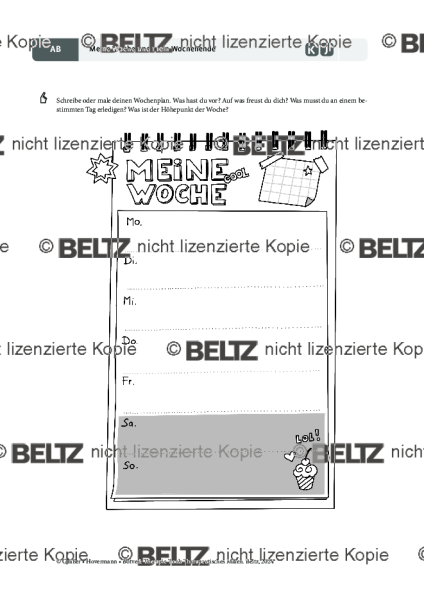 Therapeutisches Malen: Meine Woche und mein Wochenende