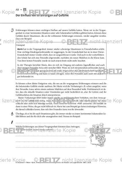 Emotionsregulation (K/J): Der Einfluss von Erfahrungen auf Gefühle