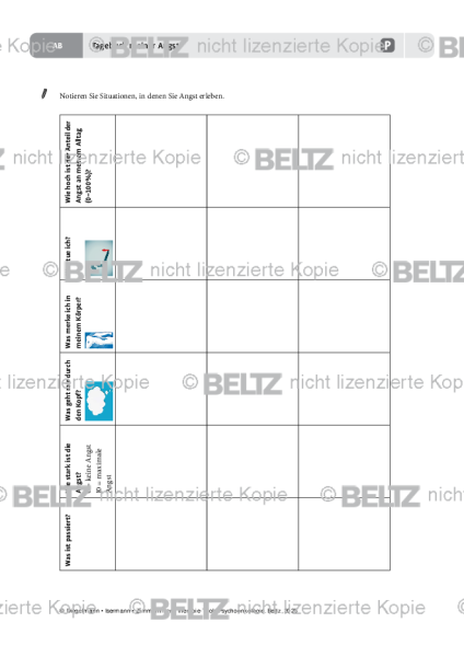 Psychoonkologie: Tagebuch meiner Angst