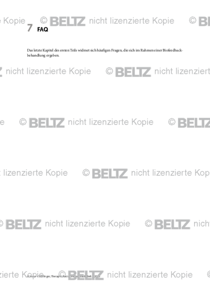 Biofeedback: Einleitung: FAQ
