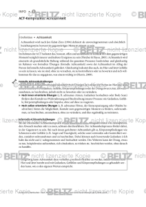 Therapie Basics Akzeptanz Und Commitmenttherapie ACT