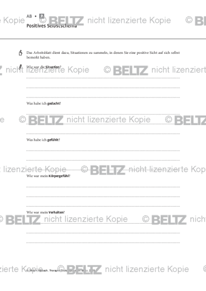 Psychosen: Positives Selbstschema