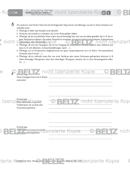 Aggression: Notfallplan für Krisen