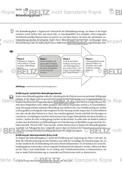 DBT: Behandlungsphase 1