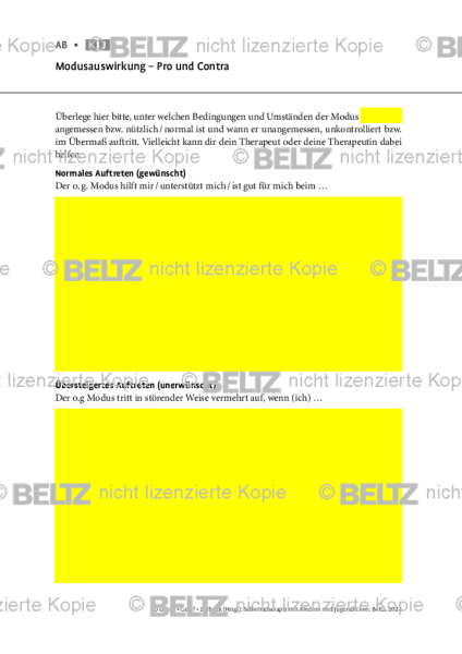 Schematherapie Kinder: Modusauswirkung – Pro und Contra