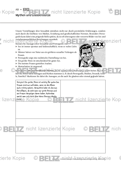 Pornografienutzungsstörung: Mythen und Glaubenssätze