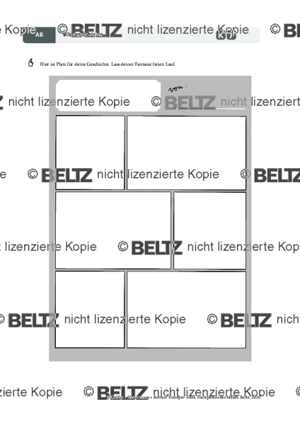 Therapeutisches Malen: Bildergeschichte