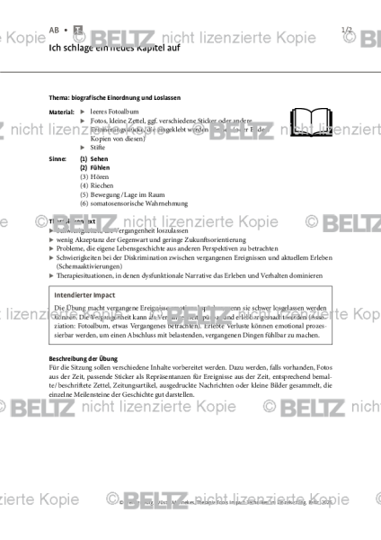 Impact-Techniken: Ich schlage ein neues Kapitel auf