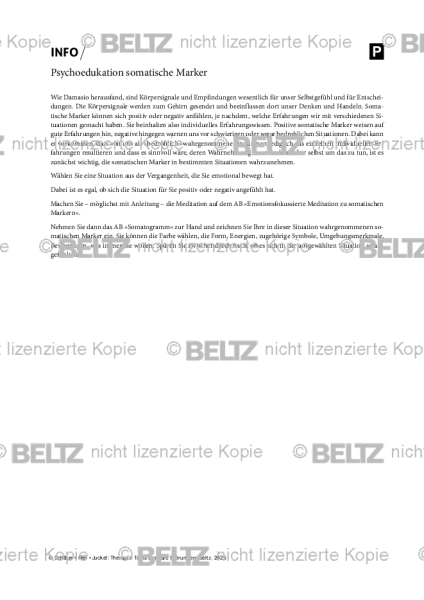 Bipolare Störungen: Psychoedukation somatische Marker