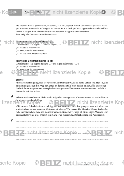 Sokratischer Dialog: Zusammenführen