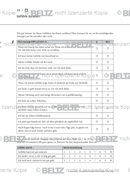 Positive Psychologie: Gefühle zulassen