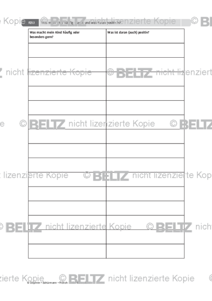 THOP: Was mein Kind häufig macht und was daran positiv ist