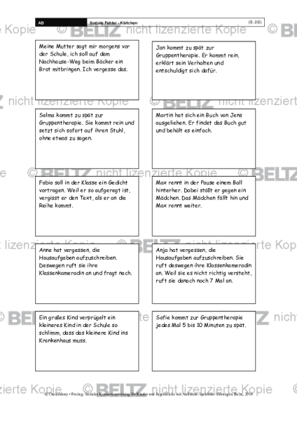 Soziales Kompetenztraining Kinder übungen Pdf Soziales Kompetenztraining für Kinder und Jugendliche mit Autismus