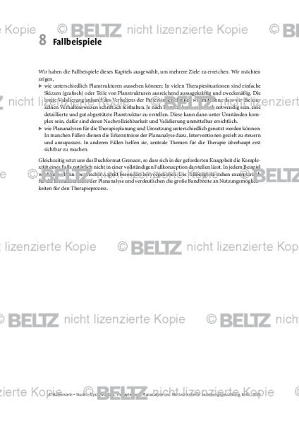 Plananalyse: Einleitung: Fallbeispiele