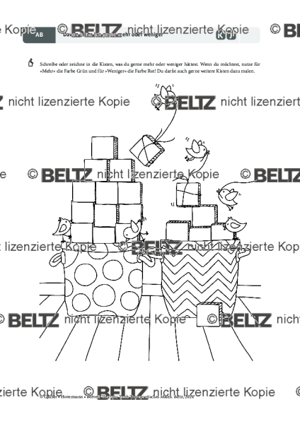 Therapeutisches Malen: Davon hätte ich gerne mehr oder weniger