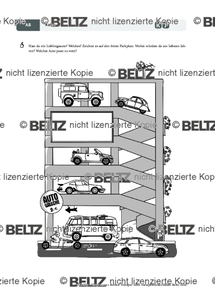 Therapeutisches Malen: Autos