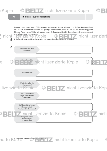 Resilienz: Ich bin das Haus für meine Seele