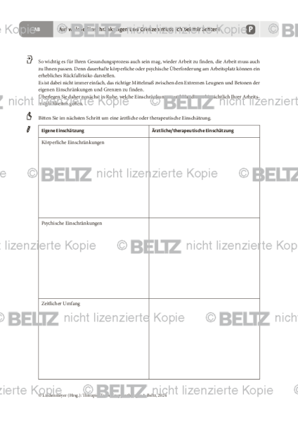 Gruppentherapie: Auf welche Einschränkungen und Grenzen muss ich bei mir achten?