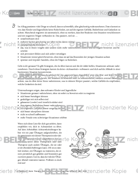 Aggression: Achtsamkeit