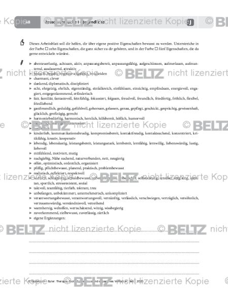 Aggression: Ressourcensuche I – Jugendliche