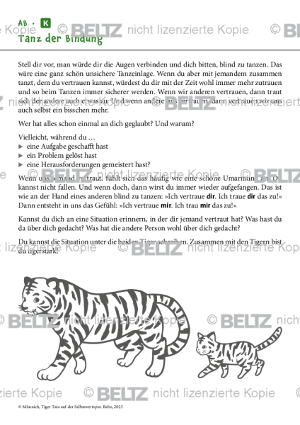 Tiger Taio: Tanz der Bindung