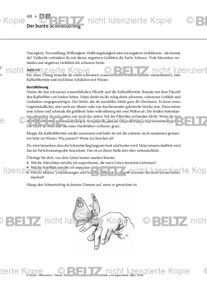 Depression: Der bunte Schmetterling