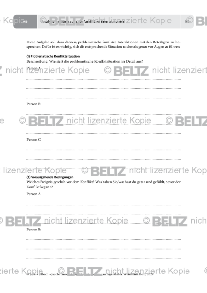 Essstörungen: Analyse problematischer familiärer Interaktion