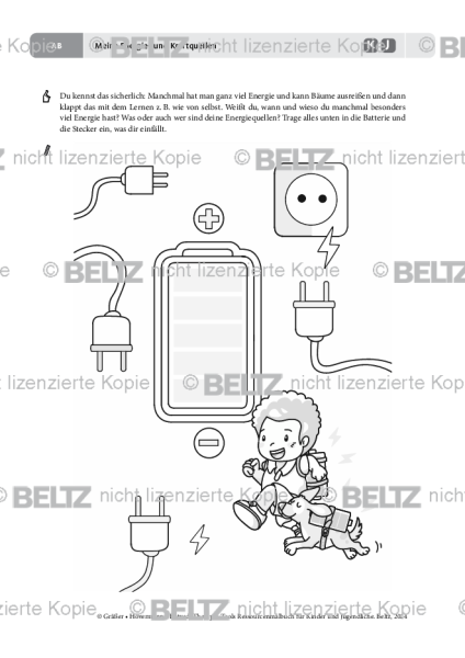 Ressourcenmalbuch: Meine Energie- und Kraftquellen