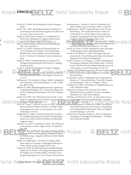 Ressourcenaktivierung: Literatur