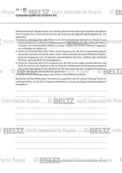 ACT: Computerspiele der anderen Art