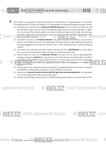 Psychoonkologie: Pendeln zwischen Wohlfühl-Ego-States und Belastung