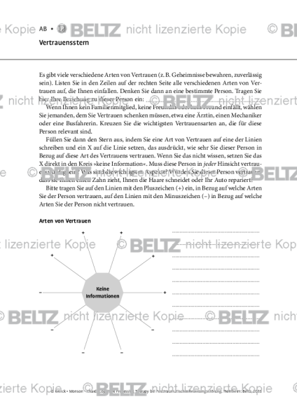 CPT bei PTBS: Vertrauensstern