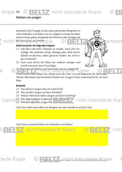 Sozialtraining: Stärken von Jungen