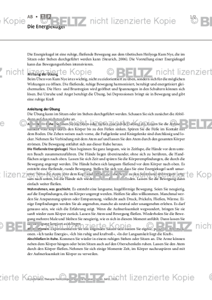 Körperorientierte Interventionen: Die Energiekugel