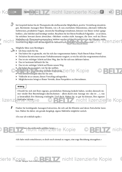 Sokratischer Dialog: Bestätigen