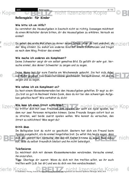 Soziales Kompetenztraining Kinder übungen Pdf Soziales Kompetenztraining für Kinder und Jugendliche mit Autismus