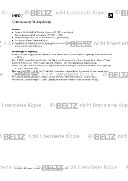 Bipolare Störungen: Unterstützung für Angehörige