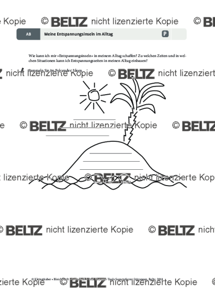 Meine Entspannungsinseln im Alltag bei somatoformen Störungen