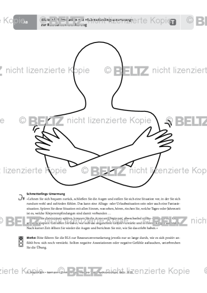 Psychoonkologie: Bilaterale Stimulation mit »Schmetterlingsumarmung« zur Ressourcenverankerung